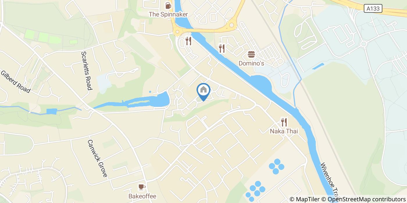 6 Bed Terraced House, Albany Gardens, CO2