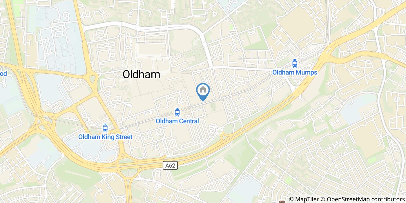 Studio Flat, Union Street, OL1