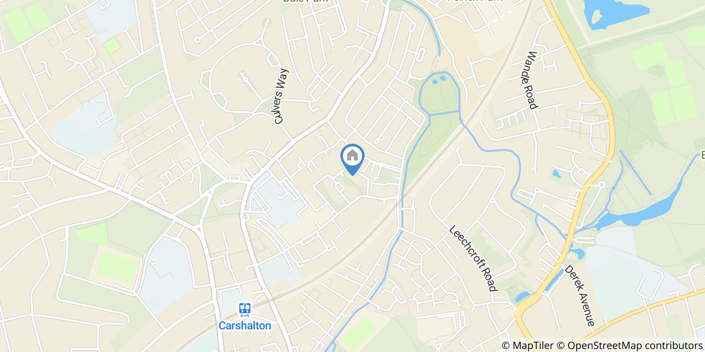 Room in a Shared House, Near Carshalton Station, SM5