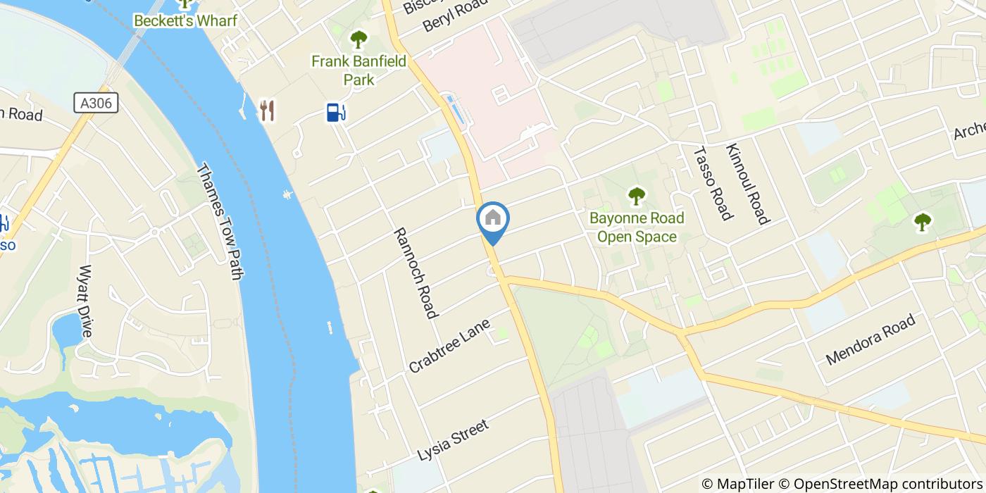 1 Bed Flat, Fulham Palace Road, W6