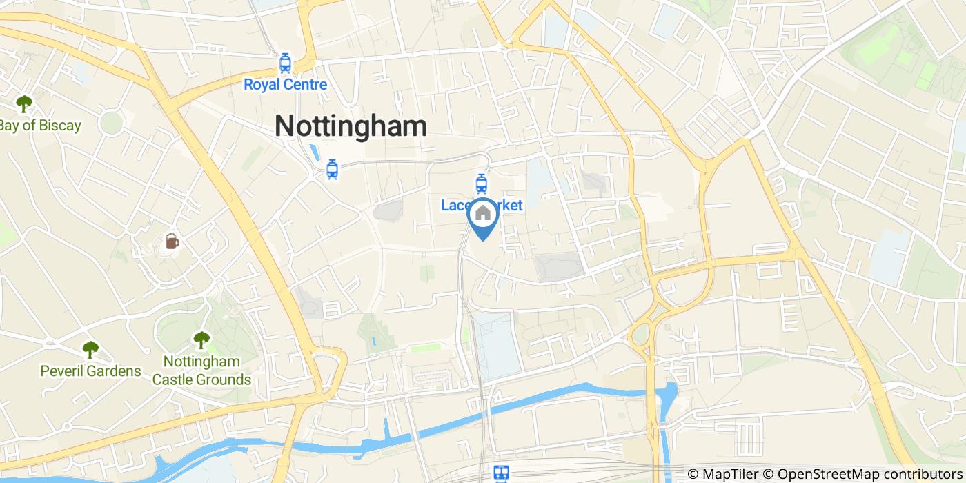2 Bed Flat, Weekday Cross Building, NG1
