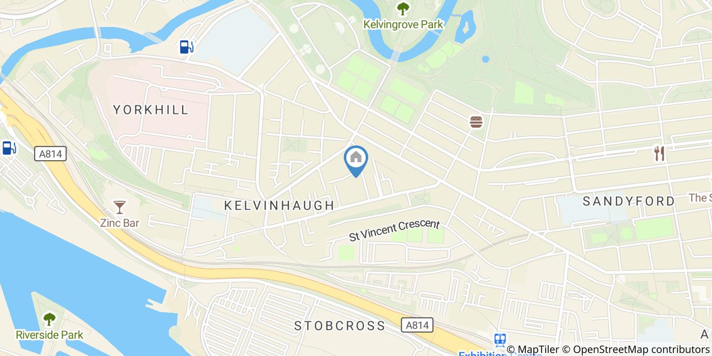 2 Bed Flat, Lymburn St, G3