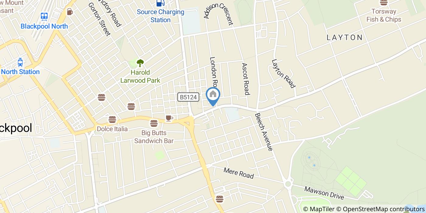 1 Bed Flat, Newton Drive, FY3