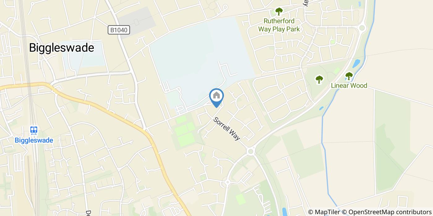 2 Bed Terraced House, Chervil Close, SG18