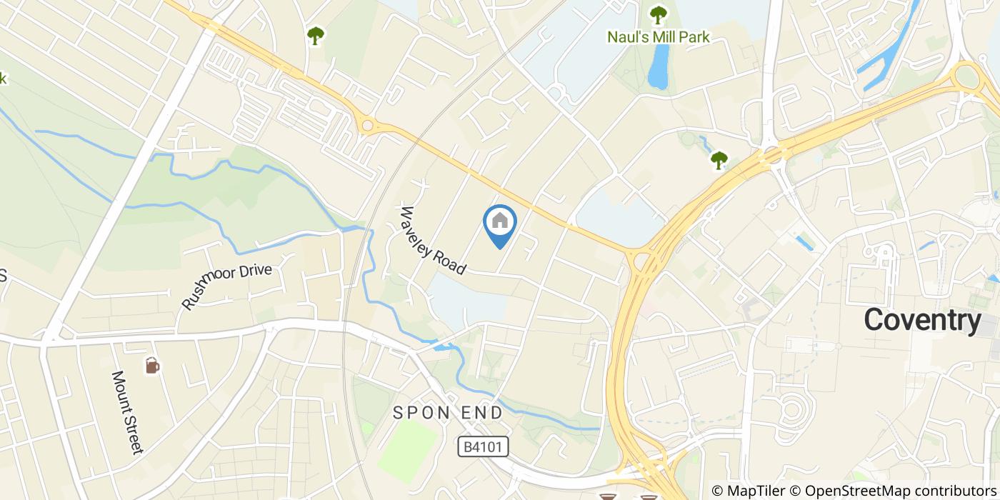 1 Bed Flat, Minster Road, CV1