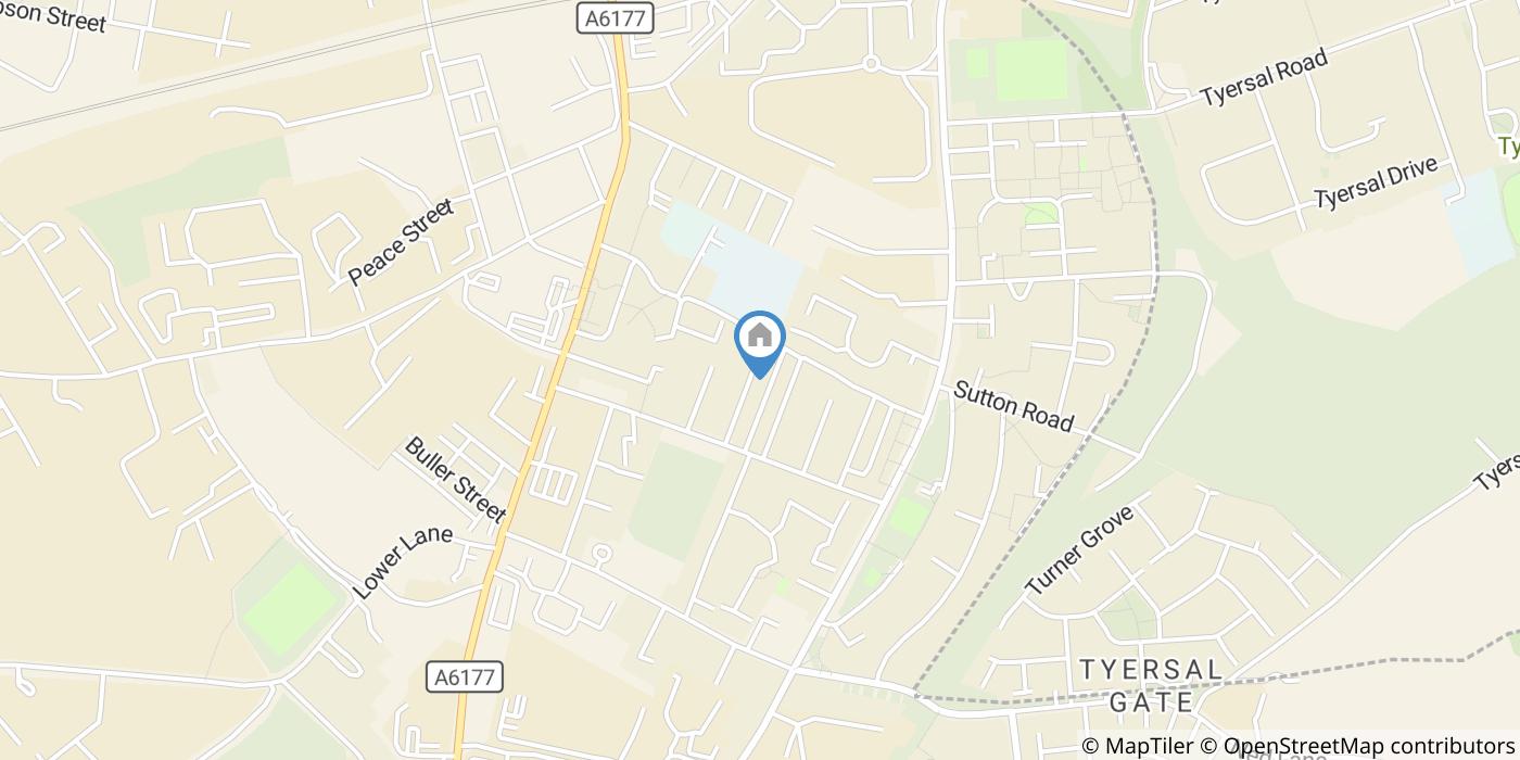 3 Bed Terraced House, Beverley St, BD4