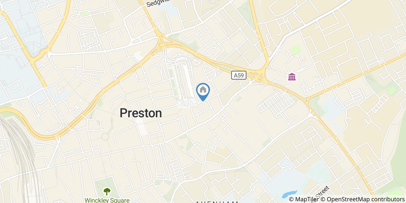 1 Bed Flat, Lords Walk, PR1