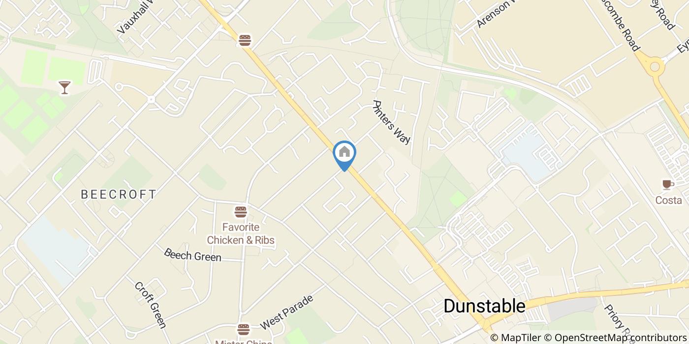 3 Bed Flat, High St North, LU6