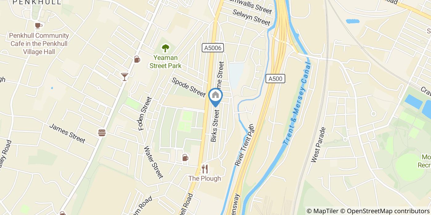 2 Bed Terraced House, Birks St, ST4