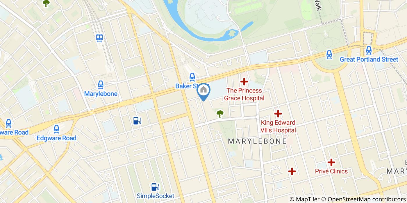 2 Bed Flat, York Mansions, W1U