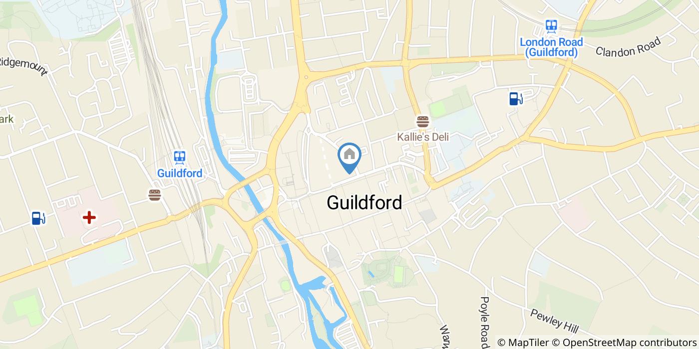 1 Bed Flat, Norwich House, GU1