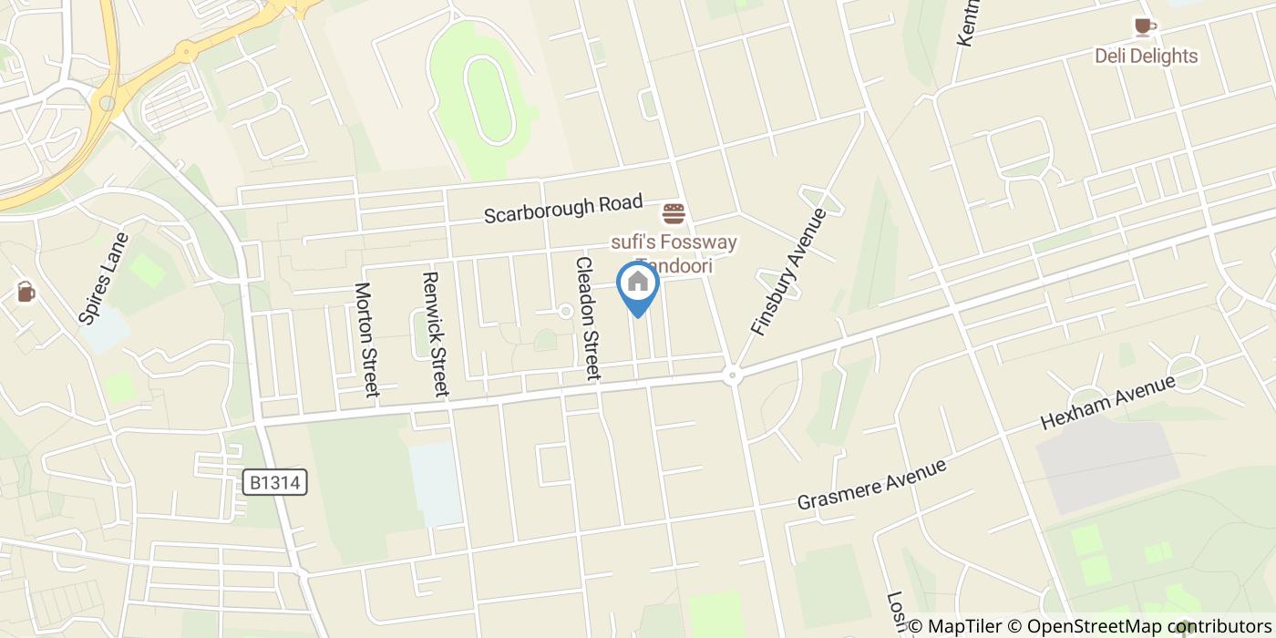 2 Bed Flat, Emily St, NE6