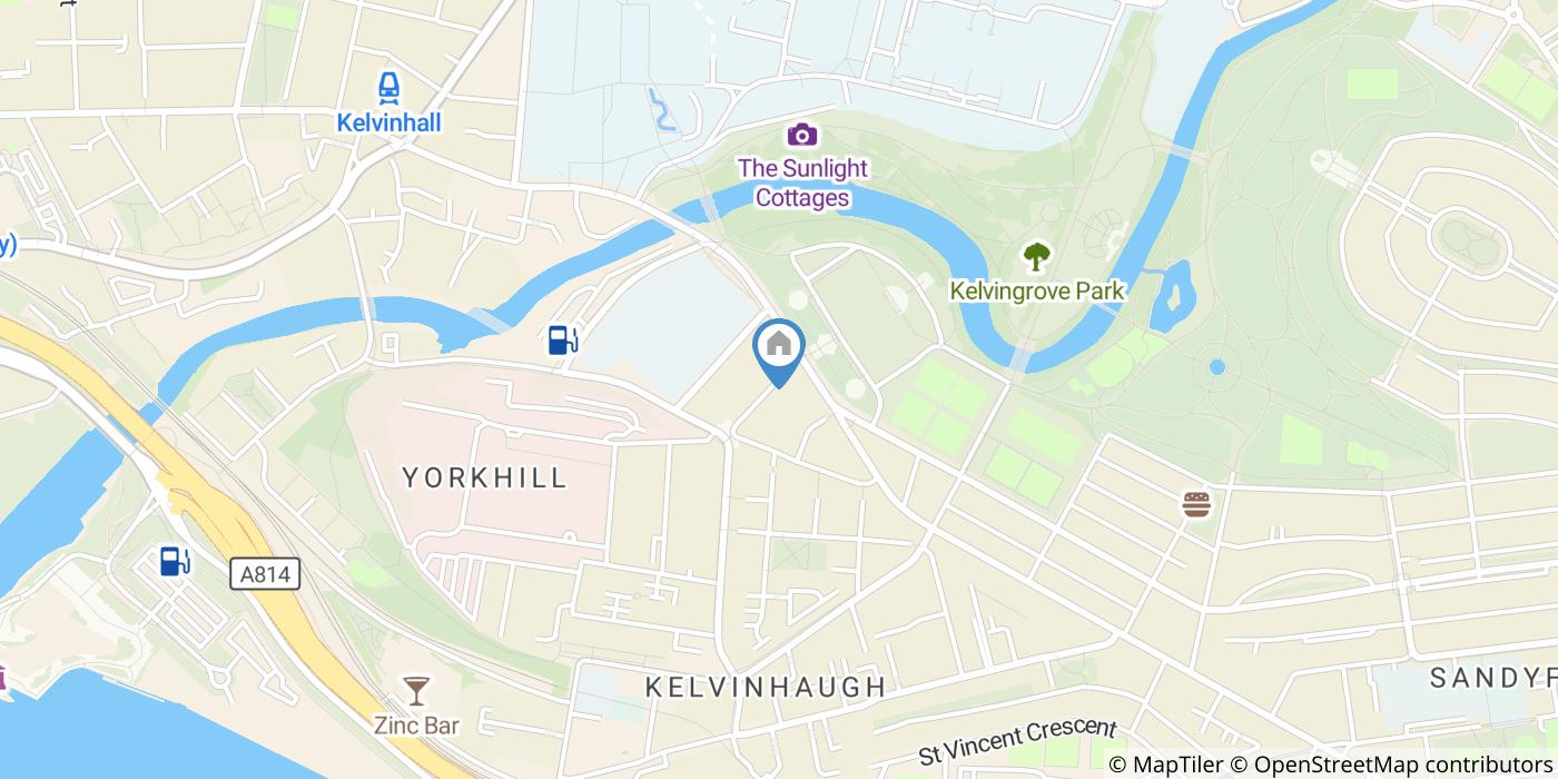 2 Bed Flat, Regent Moray Street, G3