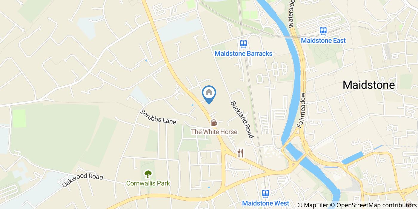 1 Bed Flat, London Road, ME16