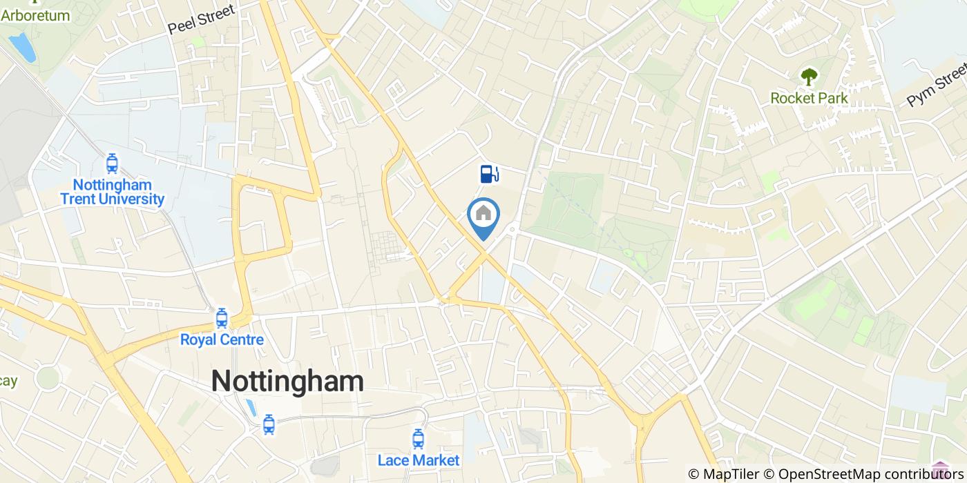 2 Bed Flat, Huntingdon Street, NG1