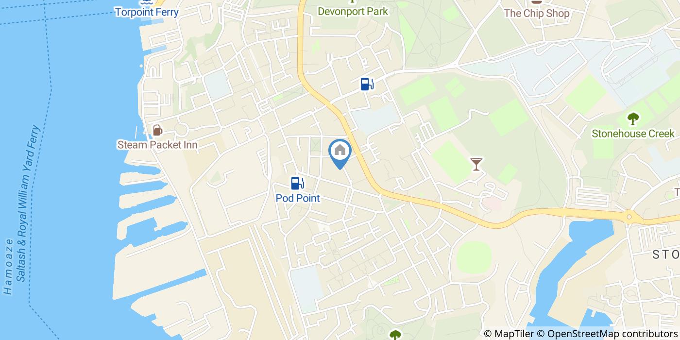 1 Bed Flat, St. Aubyn Street, PL1