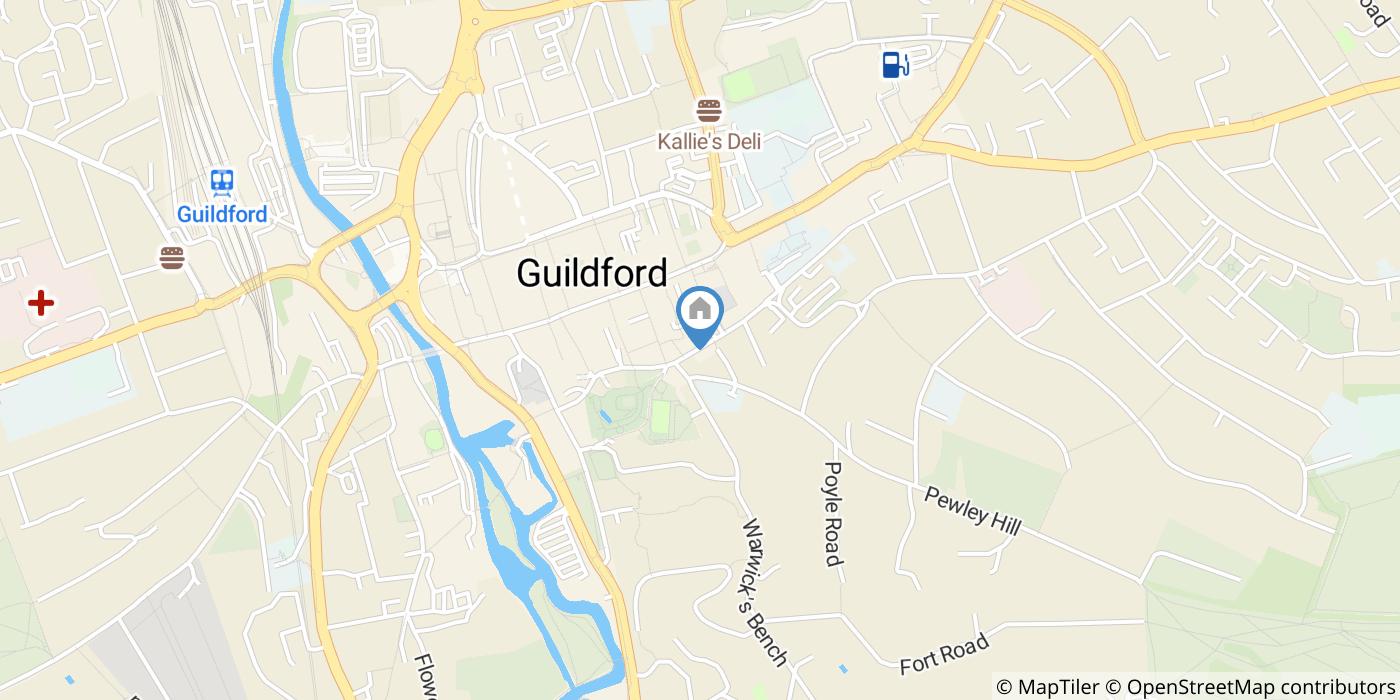 2 Bed Flat, Sydenham Road, GU1