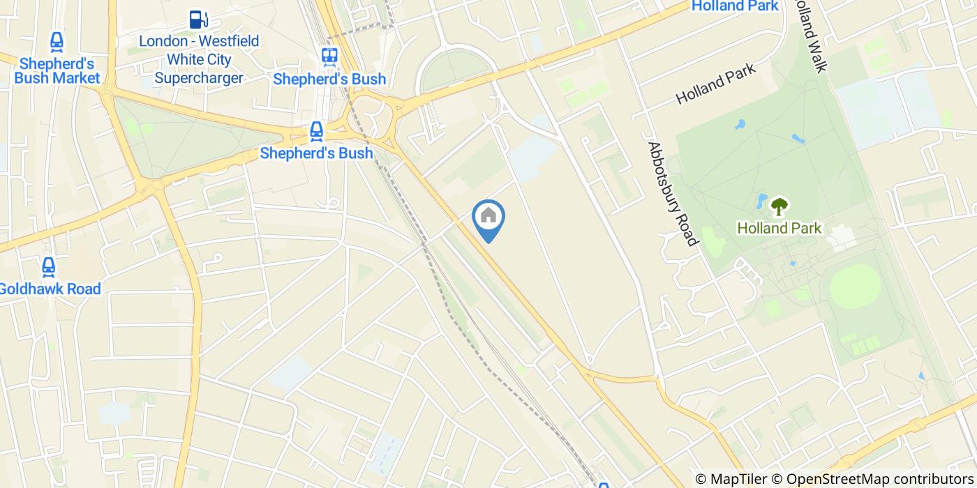 Room in a Shared Flat, Holland Road, W14