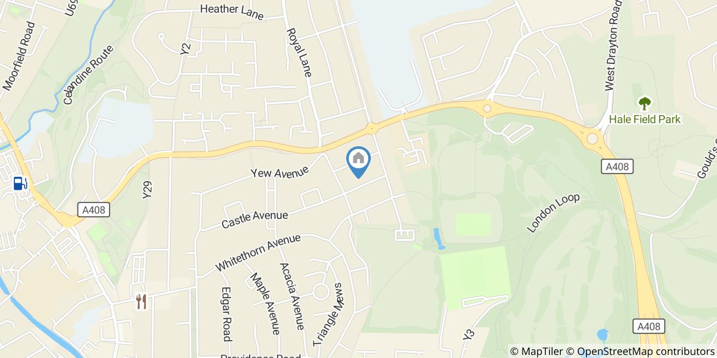 Studio Flat, Yiewsley, UB7