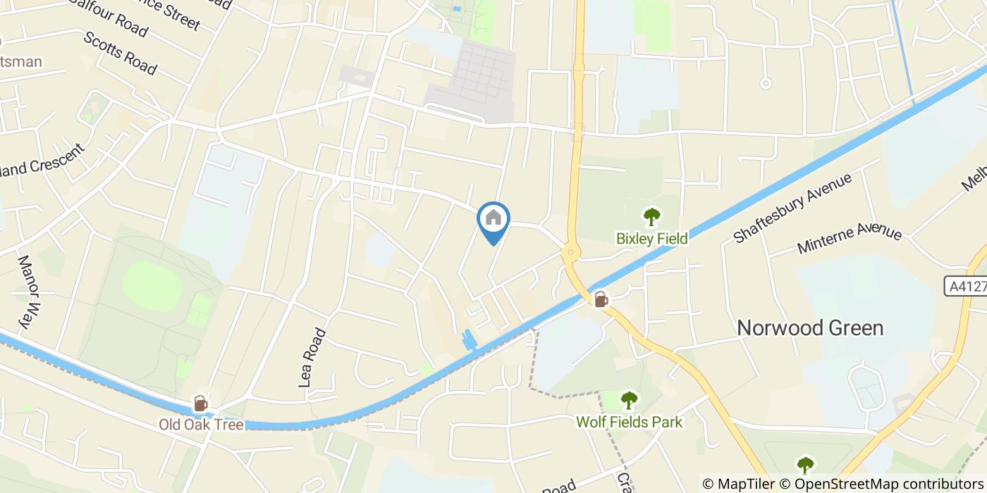 4 Bed Semi-Detached House, Norwood Gardens, UB2