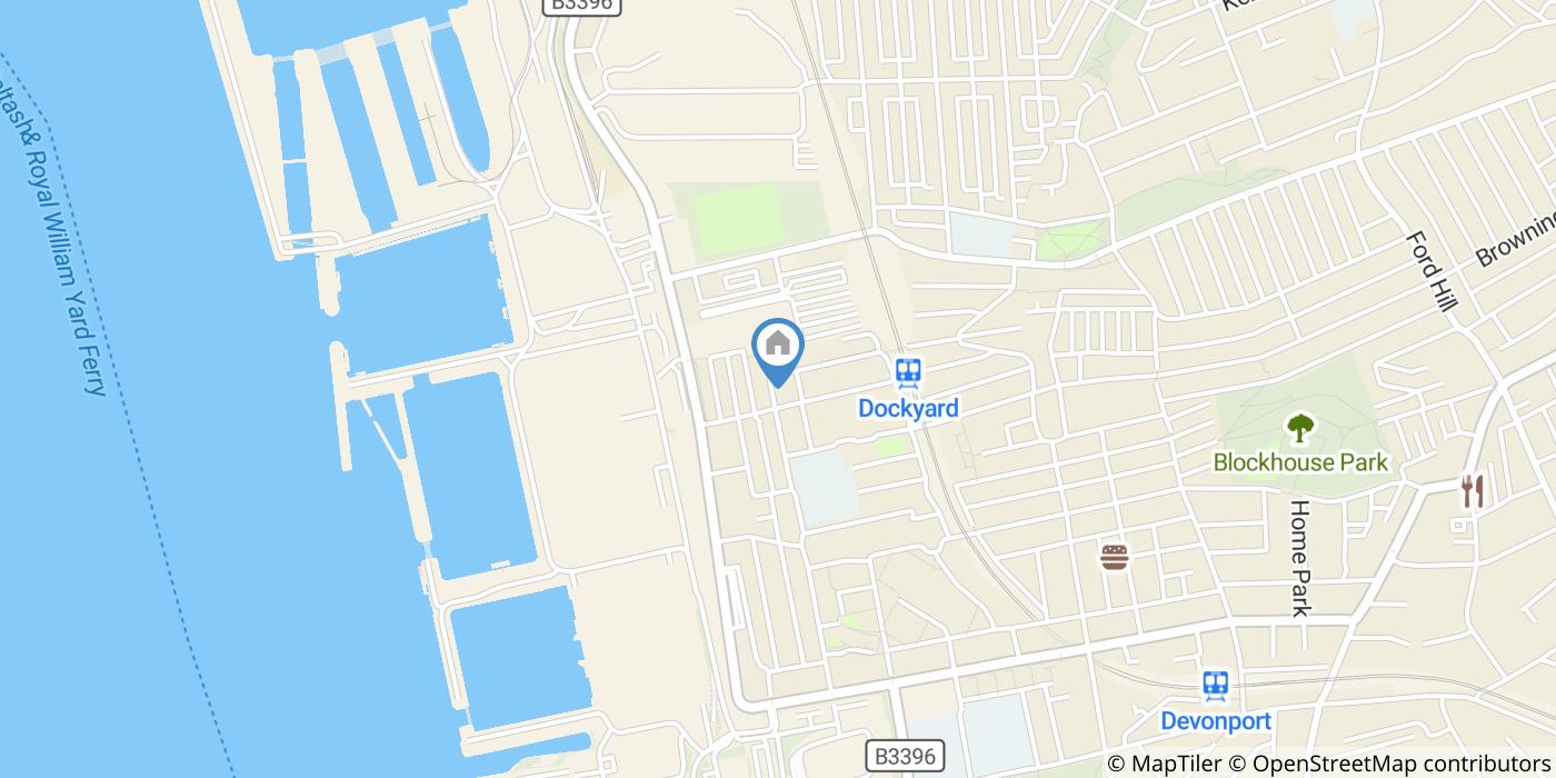 2 Bed Flat, Charlotte St, PL2