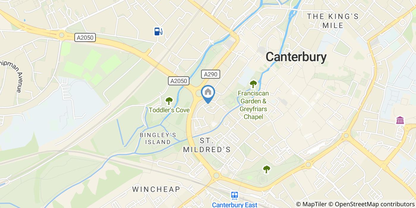 1 Bed Flat, Creine Mill Lane North, CT1