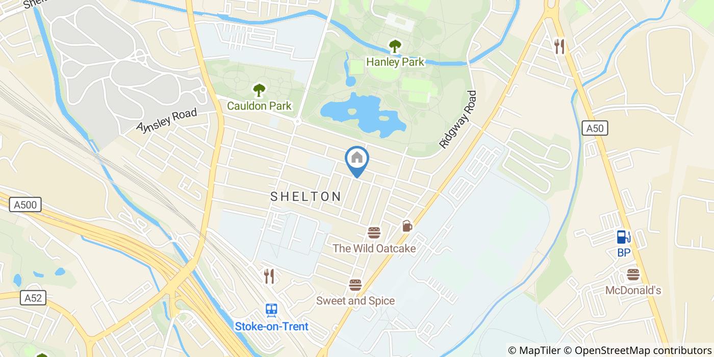 Room in a Shared House, Guildford Street, ST4