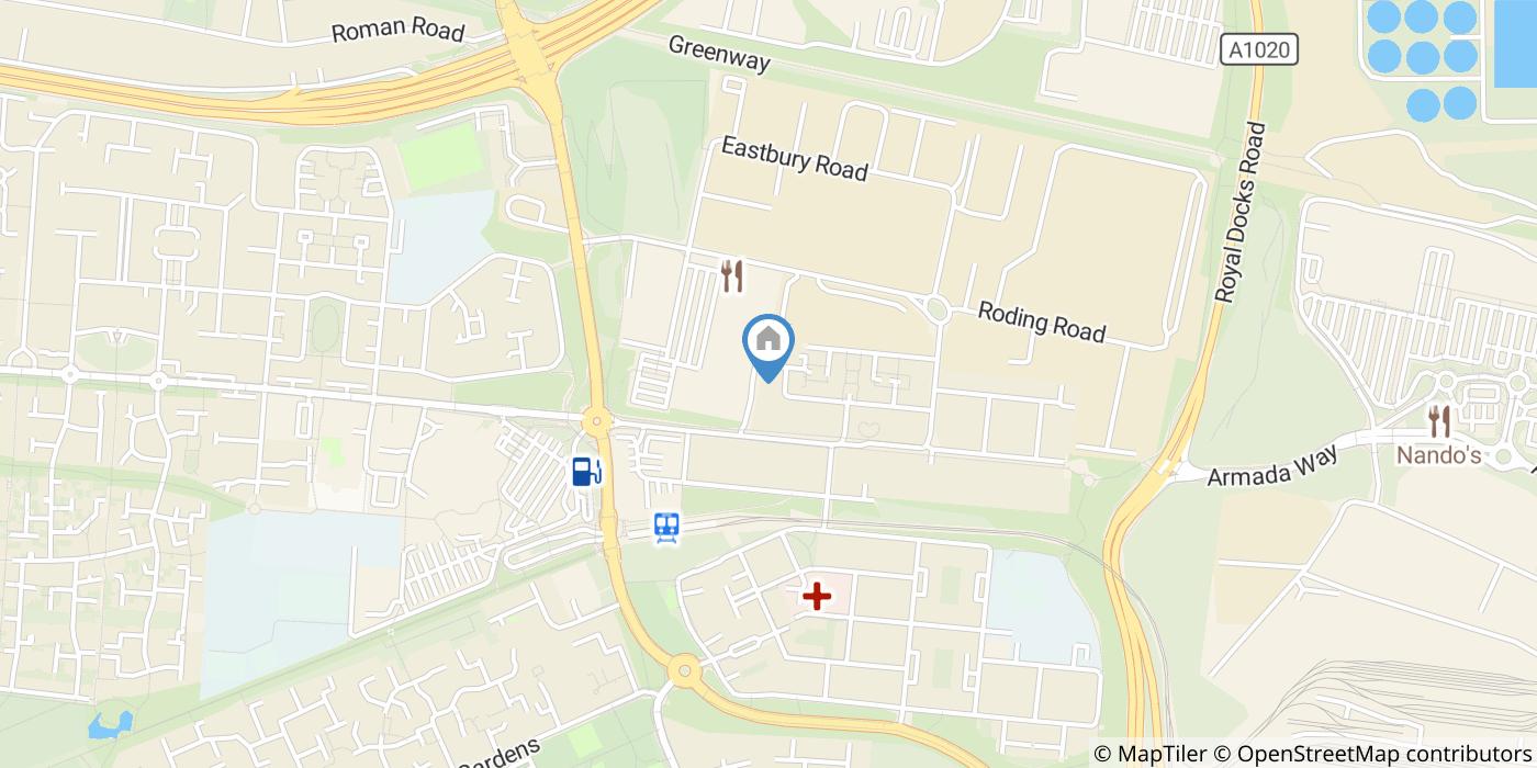 1 Bed Flat, Angelica Drive, E6