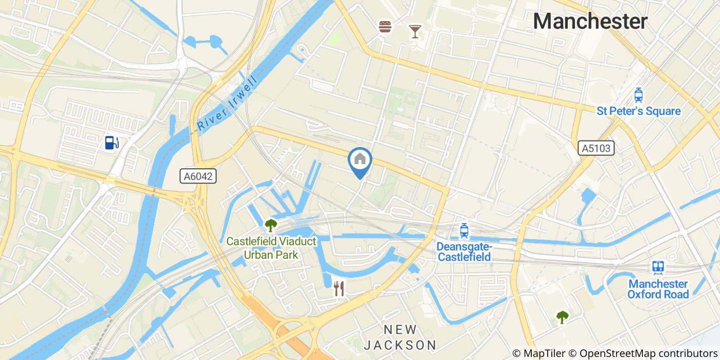 1 Bed Flat, Rice St, M3