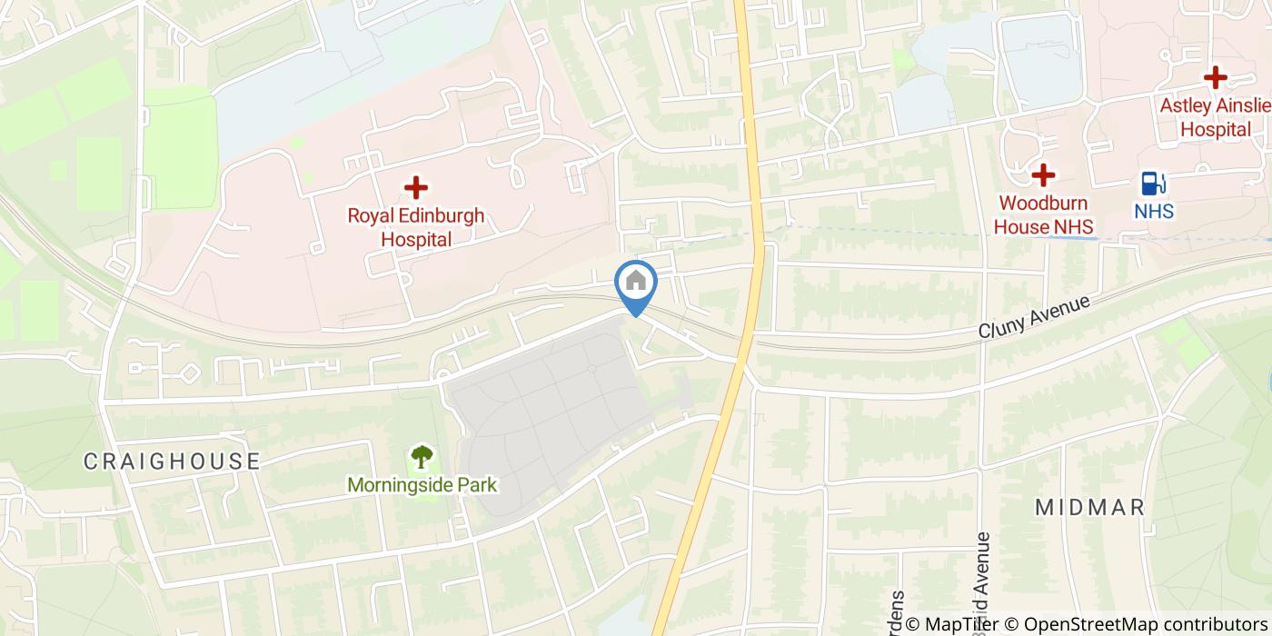 1 Bed Flat, Balcarres Street, EH10