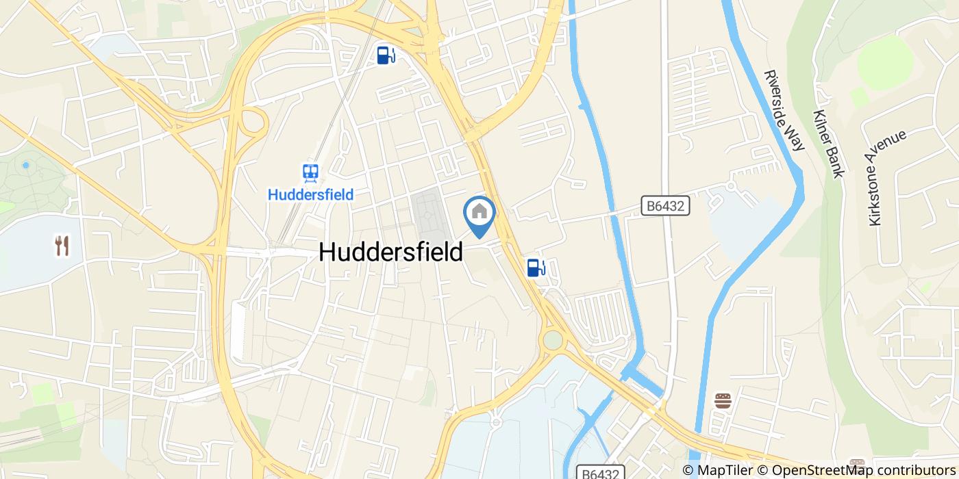 1 Bed Maisonette, Kirkgate, HD1