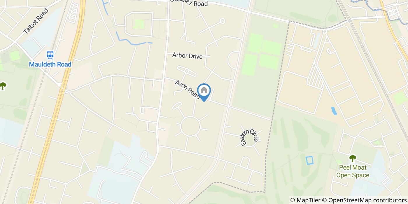 Room in a Shared House, Avon Road, M19