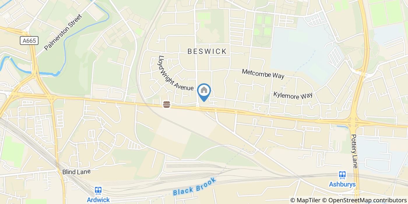 2 Bed Flat, Campbell House, M11