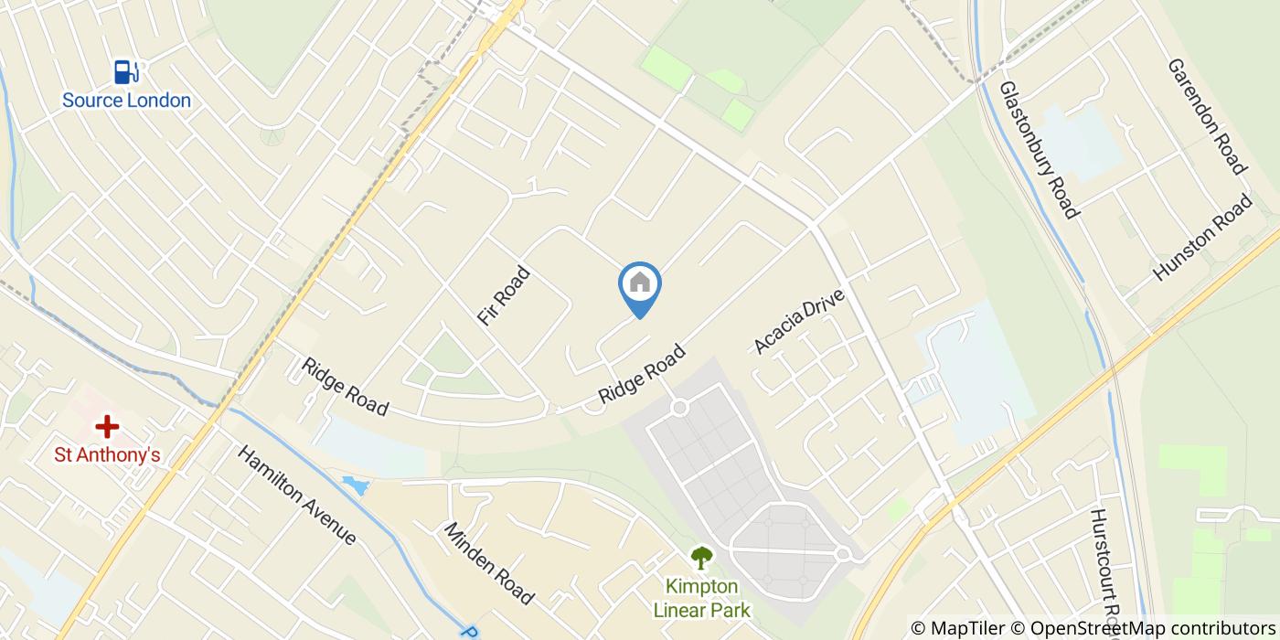 Room in a Shared House, Morley Road, SM3