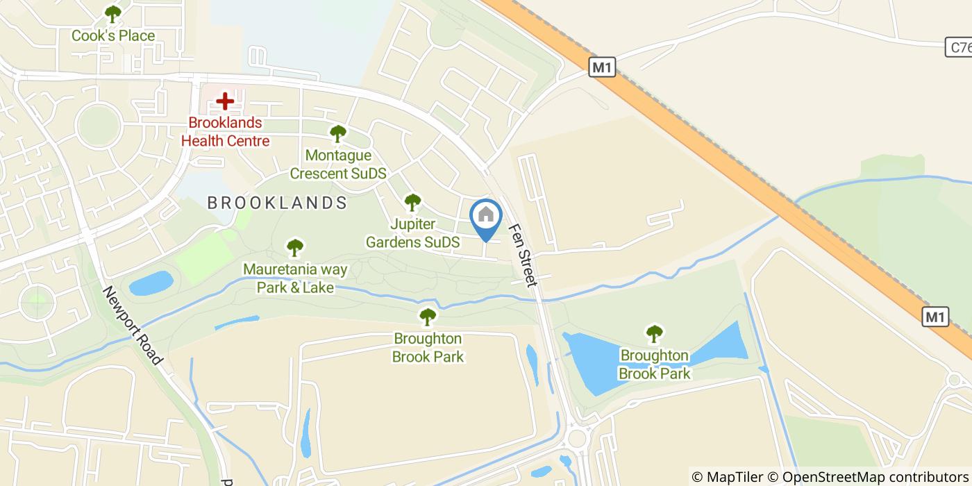 2 Bed Flat, Brooklands, MK10