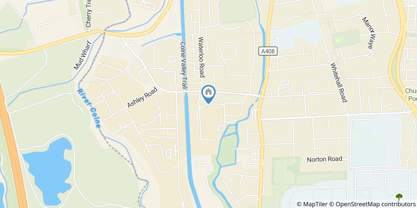 Studio Flat, Cowley Mill Road, UB8
