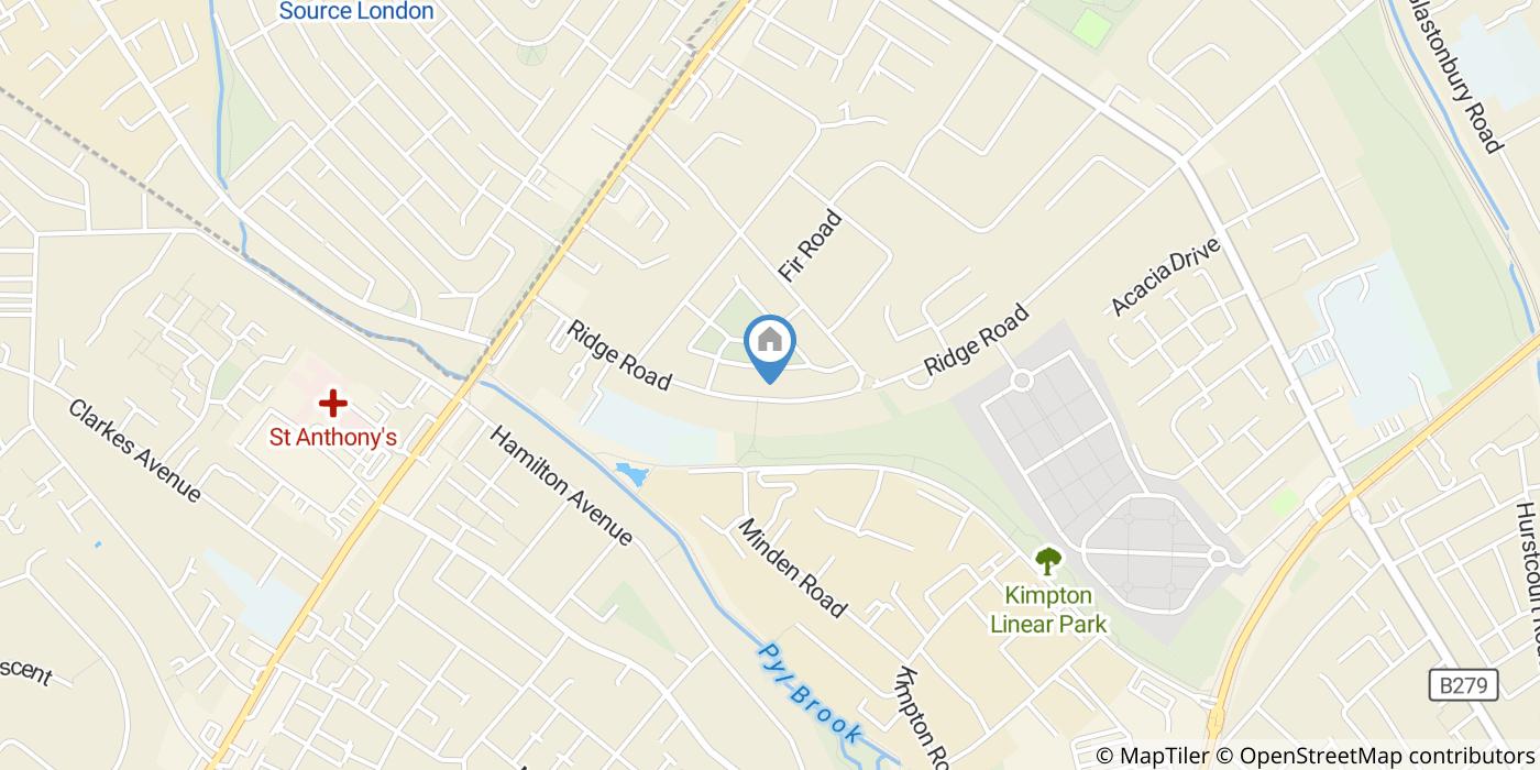 3 Bed Semi-Detached House, Ridge Road, SM3