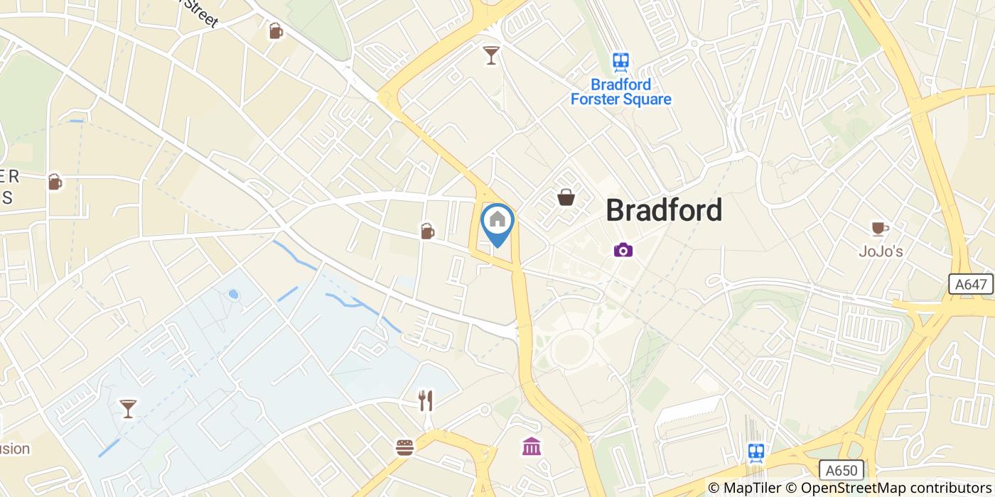 1 Bed Flat, Sunbridge Road, BD1