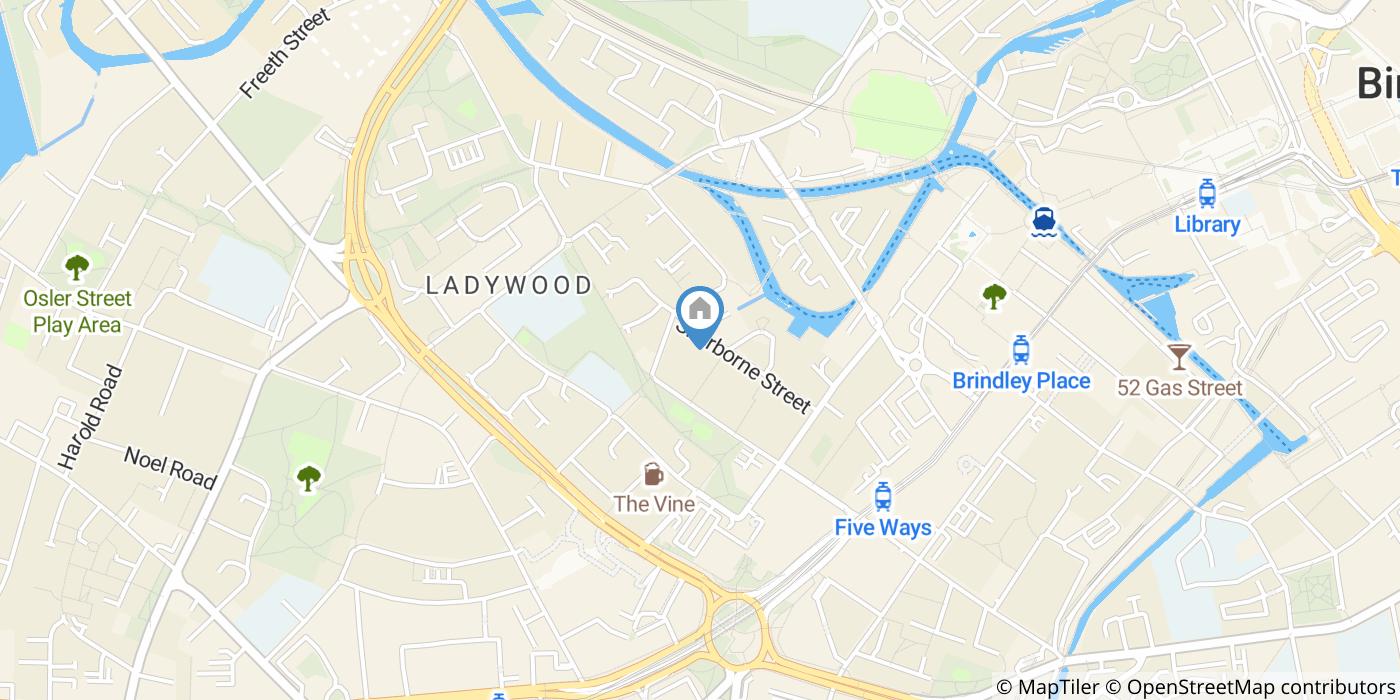 Room in a Shared Flat, Sherborne St, B16