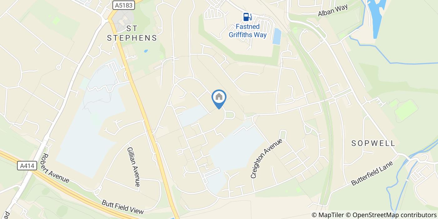 Studio Flat, Tavistock Avenue, AL1
