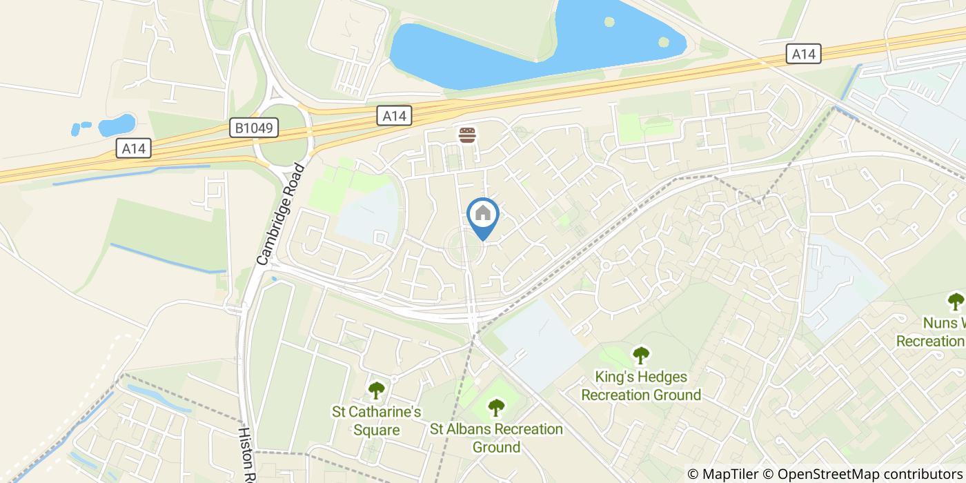 2 Bed Flat, Circus Drive, CB4
