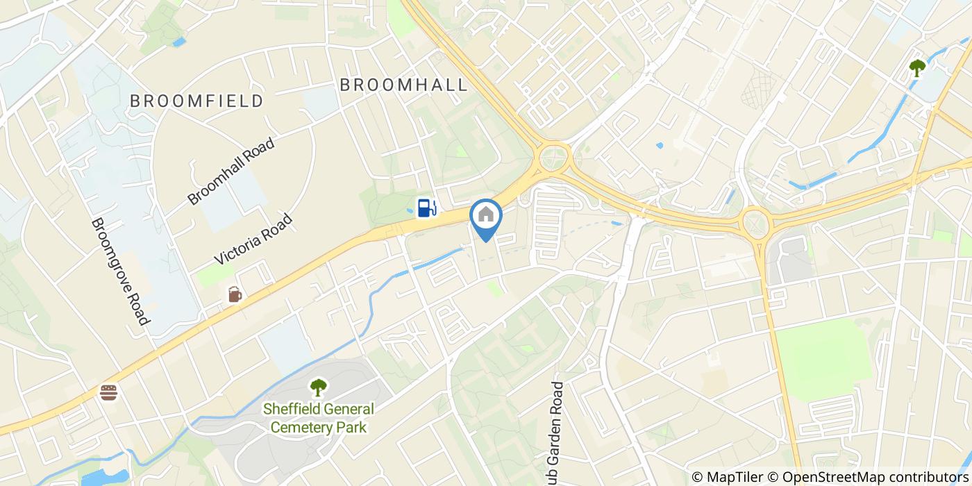 1 Bed Flat, Porter Brook House, S11