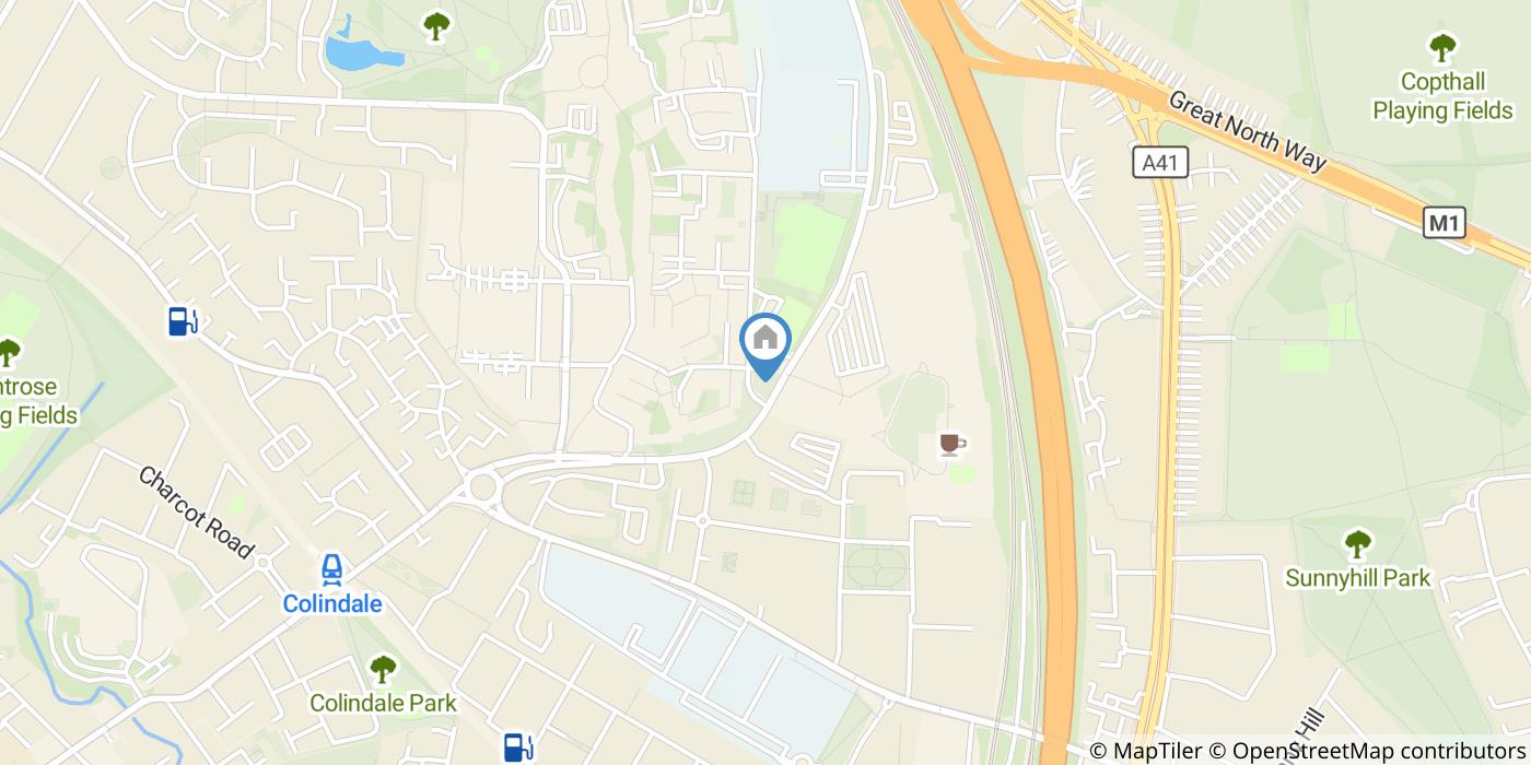 2 Bed Flat, Bader Court, NW9