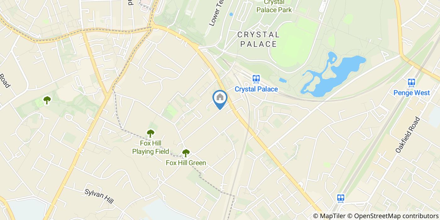 1 Bed Flat, Waldegrave Road, SE19