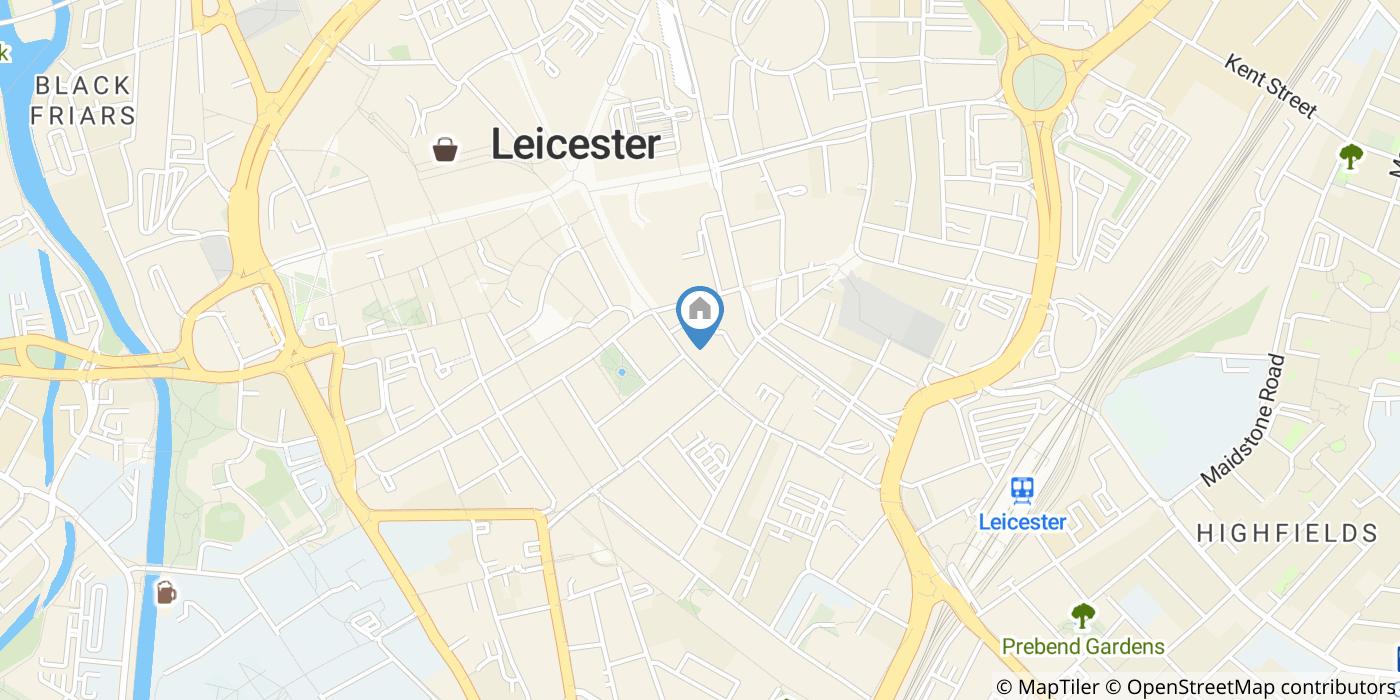 1 Bed Flat, Granby Street, LE1