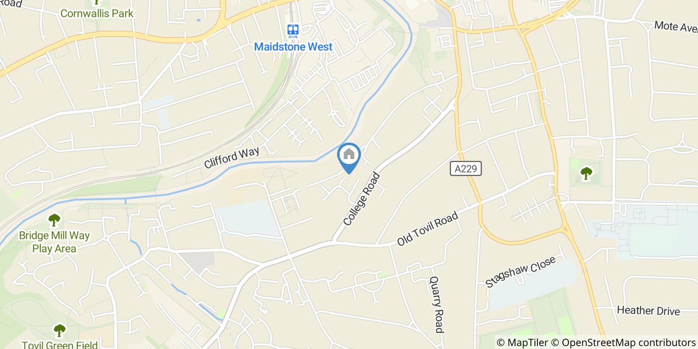 2 Bed Maisonette, Underwood Close, ME15