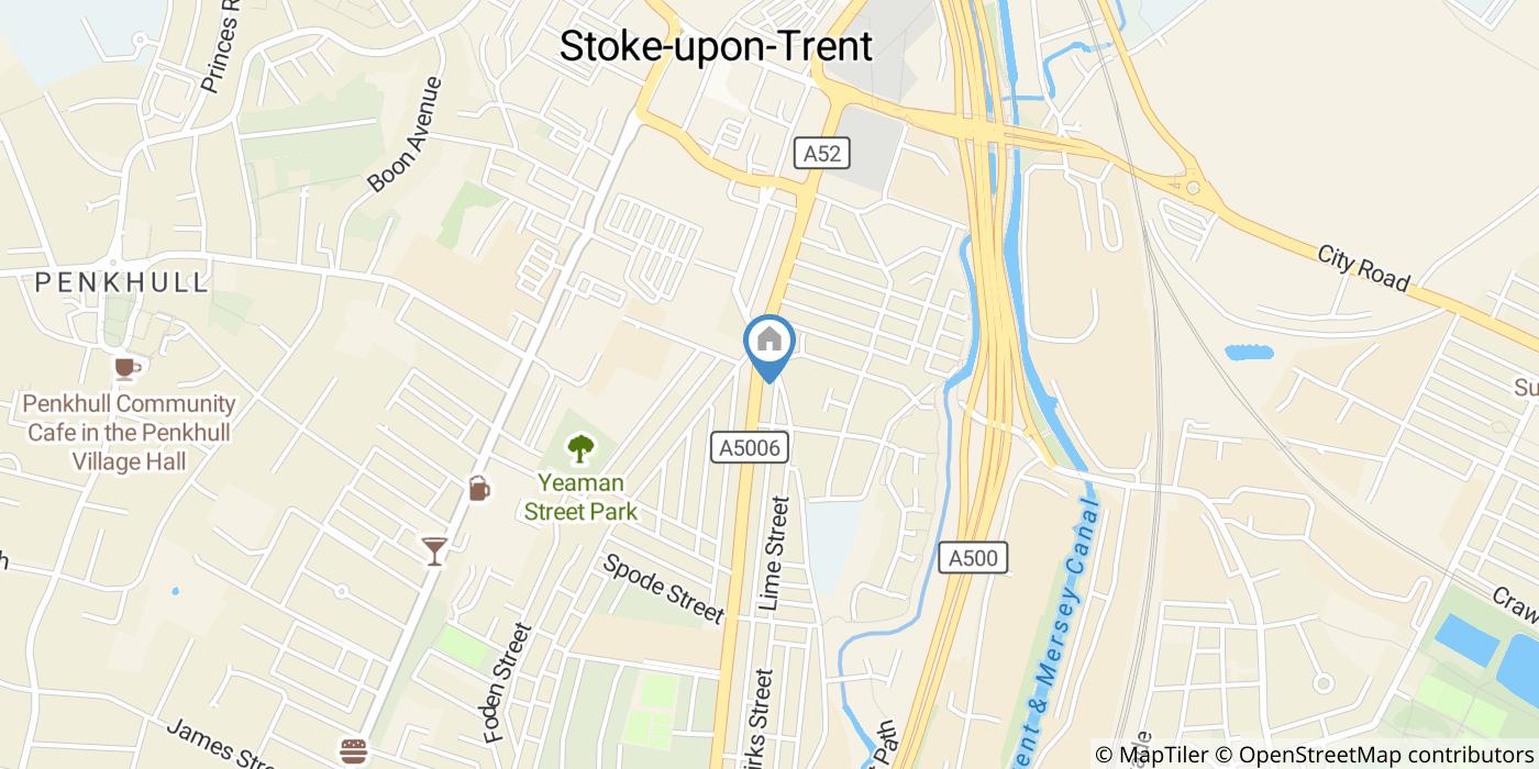Bedsit, Campbell Road, ST4