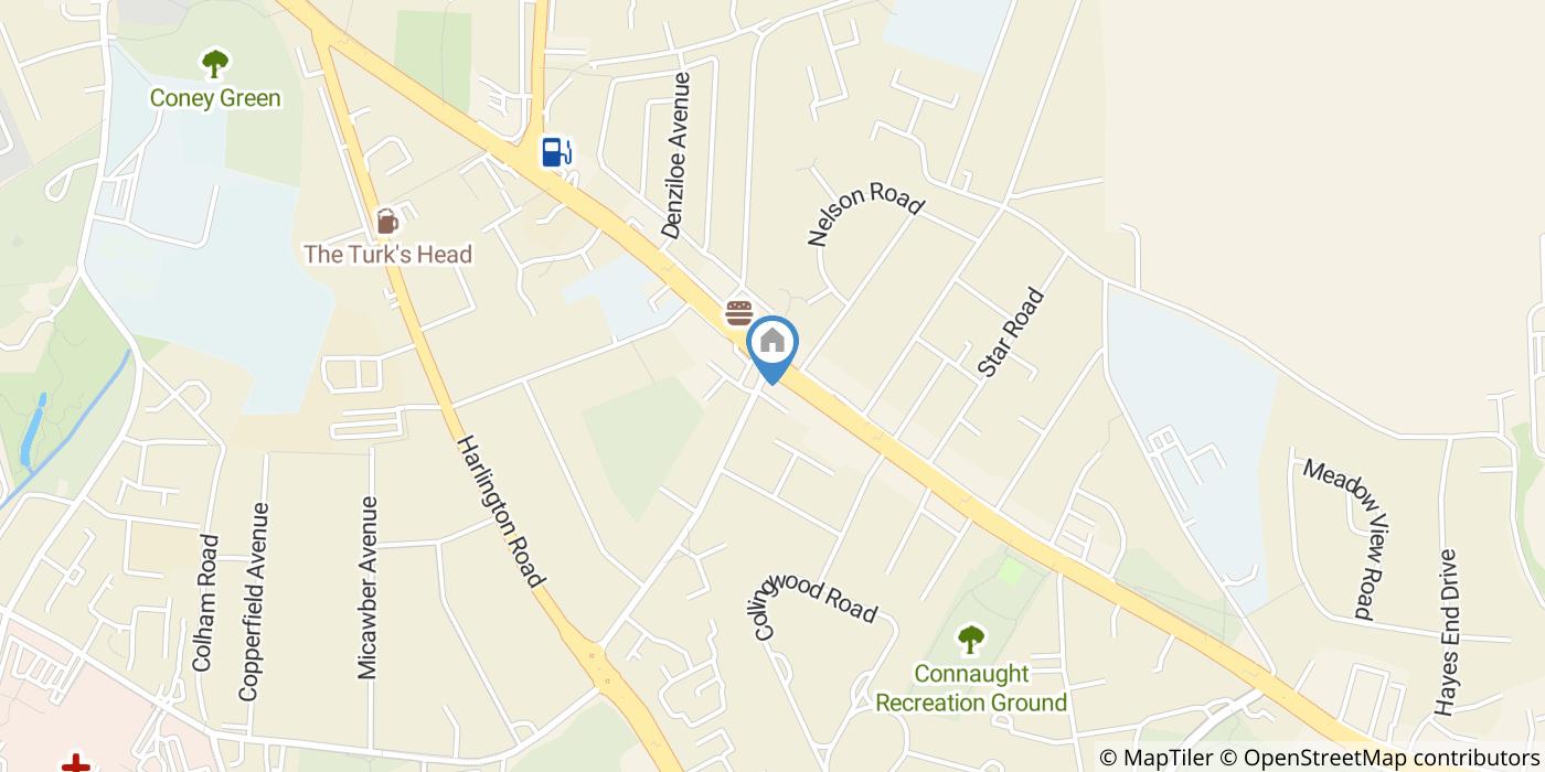 Studio Flat, Uxbridge Road, UB10