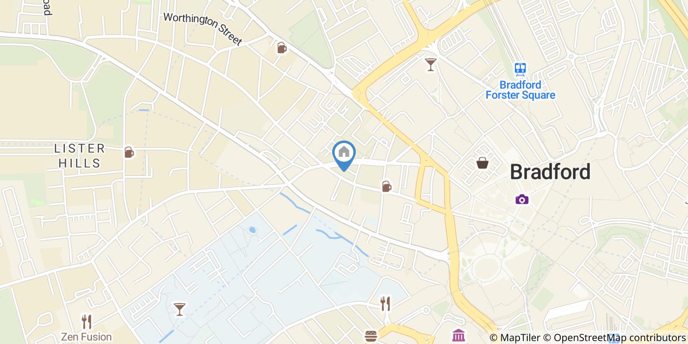 Studio Flat, Sunbridge Road, BD1