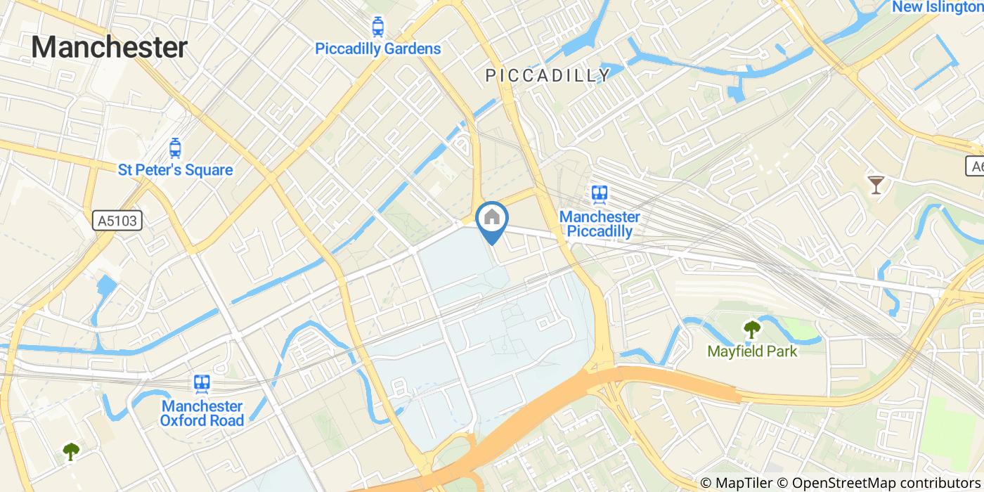 Studio Flat, Cobourg Street, M1